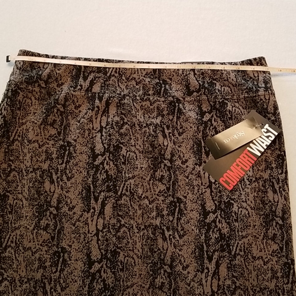 🆕 Snakeskin Print Pencil Skirt NWT - Picture 4 of 4